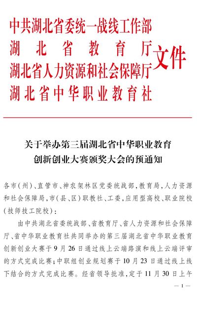 创新创业大赛