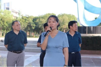 军训特辑校领导慰问显关怀，关心常在，温暖相随--武汉南华光电职业技术学校2024级新生军训第10天